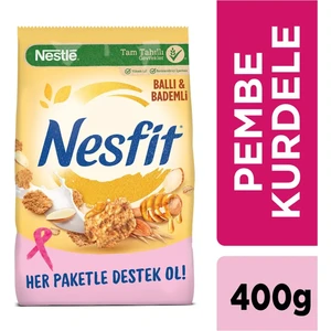 Nesfit Ballı Bademli Mısır Gevreği 400 gr x 3 Adet