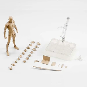 14CM Sketch Draw Male Female Movable Body Kun Body Chan Joint Pain Anime Figure Shf Action Figure Toy Model Draw Mannequin (Yurt Dışından)