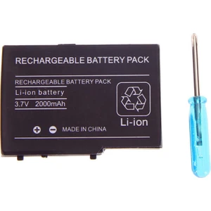 2000 Mah 3.7 V Şarj Edilebilir Lityum Iyon Pil Araç Paketi Kiti Nintendo Dsl Nds Lite Için Uyumlu (Yurt Dışından)