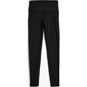 Yüksek Bel Spor Tayt Slim Fit