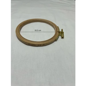 Allizol Vidalı Ahşap Nakış Kasnağı, Punch Kasnağı (10,5 Cm’lik tek kasnak), punch kasnak, nakış kasnak, vidalı kasnak