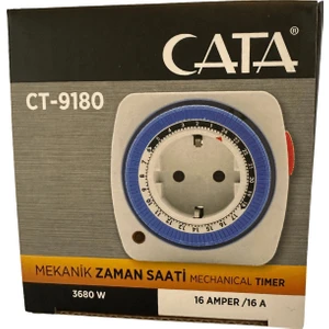 CT-9180 3680W 16 Amper Mekanik Zaman Saati
