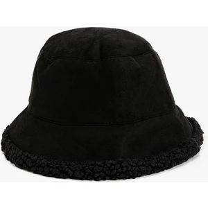 Bucket Şapka Peluş Astarlı Çift Taraflı