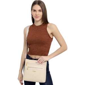 Bej Kadın 27X26X7 cm Çapraz Çanta 05FM24Y1006