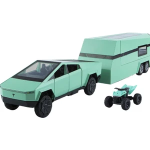 Cingo1:32 Tesla Pikap Römorku Alaşım Modeli (Yurt Dışından)