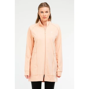 Somon Regular Fit Düz Micro Dik Yaka Fermuarlı Kadın Tunik - SC1086