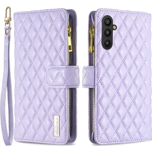 Seashell Digital Samsung Galaxy A25 5g Flip Case Cüzdan Telefon Stand Kabuk Fermuarı Cep Deri -Al Telefon Kılıfı (Yurt Dışından)