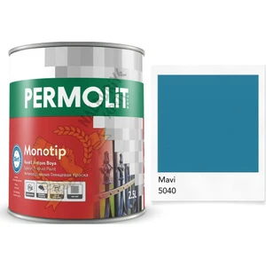 Monotip Astarlı Antipas Boya Mavi 2.5 Lt.