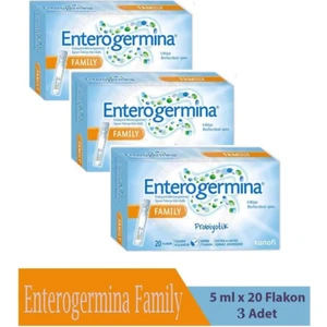 Family 5ml x 20 Flakon - 3 Adet