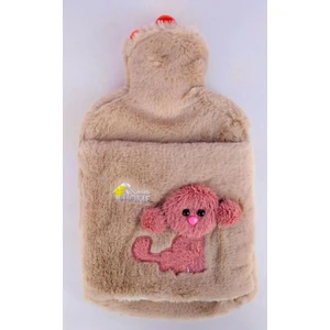 Yıkanabilir Peluş Kılıflı Sıcak Su Torbası 2 Lt