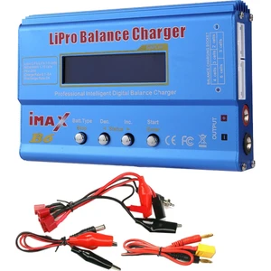B6 80W Lipo Pil Şarj Cihazı + XT60 Lipo Nimh Li-Ion Ni-Cd Dijital Lipro Şarj Dengeleyici Pil Akıllı Şarj Cihazı (Yurt Dışından)