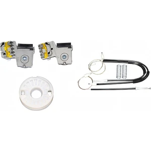 Skilit Samsun Oto Kilit Volkswagen Golf 4  Volkswagen Bora Uyumlu Ön Sol Cam Kriko Teli ve Tamir Seti Metal Ayaklı