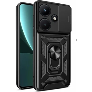 Infinix Hot 30 Play Kılıf Ultra Korumalı Yüzüklü Manyetik Sürgülü Vega Kapak