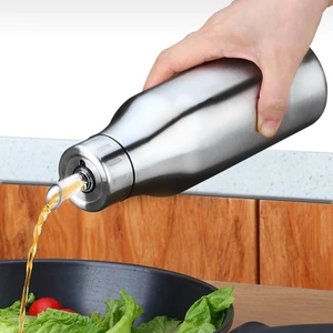 1000 ml Paslanmaz Çelik Yağ Şişesi (Yurt Dışından)