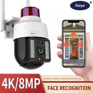 Çakarlı Speed Dome Kablosuz Dış Mekan Güvenlik Kamerası CMR21 Camera Alarm-Özellikli