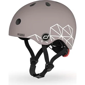 Scoot And Ride Lifestyle Bebek Kaskı Xxs-S Brown Lines 181206-96563