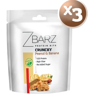 Crunchy Protein Bite Yer Fıstık- Muz 90 G(3 ADET)