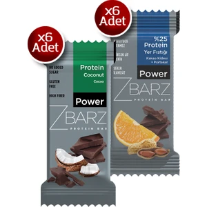 Power %25 Protein & Power Kakaolu Karışık Kutu  35G (12 ADET)