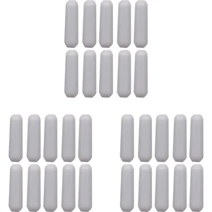 30 Adet Ptfe Manyetik Karıştırıcı Mikser Karıştırma Çubuğu Laboratuvar Çubuğu Karıştırma Plakası Mıknatıs Karıştırma Çubuğu Manyetik (7X25MM) (Yurt Dışından)