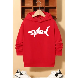 Only Trendwear  Çocuk Shark Baskılı Sweatshirt