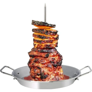 Izgara-Al Pastor Için Dikey Şiş Tacos Al Pastor, Shawarma, Kebaplar Için Brezilya Dikey Şiş Standı, (Yurt Dışından)