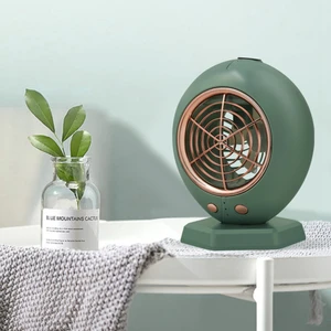 2 In-1 Taşınabilir Mini Nemlendirme Klima Fanı 200 ml Masaüstü Hava Soğutucu Fan USB Klima Oda-A (Yurt Dışından)