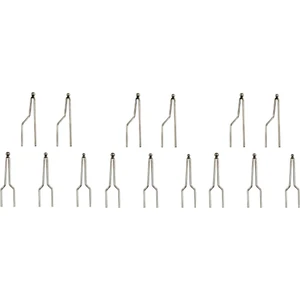 15 Adet Yüksek Empedans Uçları Ahşap Yakma Teli Topu Uçları 50W Veya 100W Profesyonel Ahşap Yakma Kiti Için (Yurt Dışından)