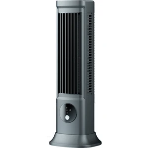 Masaüstü Bladeless Fan, USB Şarj Edilebilir Taşınabilir Klima 3 Hız Sessiz Masa Kulesi Fanı (Yurt Dışından)
