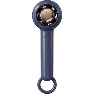 Mini Taşınabilir Fan, USB Şarj Edilebilir Küçük El Fanı, Kapalı Açık Koyu Mavi Için Kişisel El Fanı (Yurt Dışından)