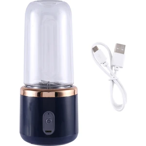 Taşınabilir Blender Mini, Meyve Suyu Blender, Meyve Suyu Smoothie Bardağı ile USB Kişisel Mikser, 400ML Taşınabilir Blender Shake (Yurt Dışından)