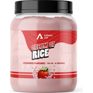 Animal Joy Cream Of Rice - Pirinç Unu Kreması - Çilek - 750 gr - 15 Servis