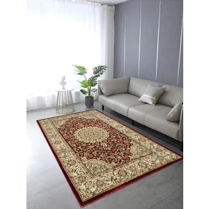 Kashmir 56260 Klasik Desenli Kırmızı Salon Halısı