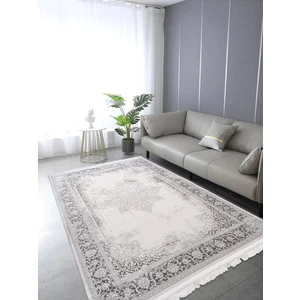 Silver 6541A Gri Modern Salon Halısı