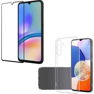 Samsung Galaxy A05S ile Uyumlu Telefon Kılıfı ve 5d Tam Kaplayan Cam Ekran Koruyucu