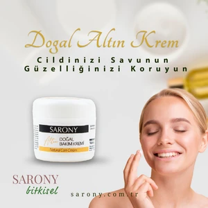 Doğal Altın Bakım Kremi 20CC