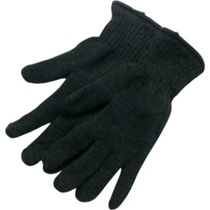 Unisex Siyah Termal Kışlık Orlon Eldiven