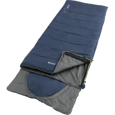 Outwell Contour Lux Yazlık & Kışlık Taraflı -19°c Uyku Tulumu Blue Sol