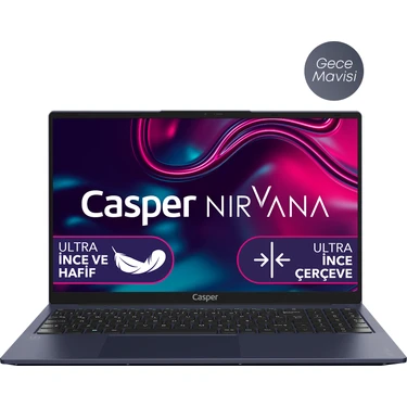 Casper Nirvana X600.1235-DF00X-M-F Intel Core i5-1235U 32GB RAM 1TB NVME SSD