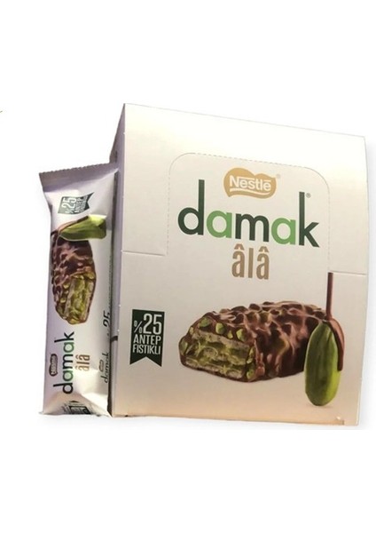 Yeni Damak Alâ Antep Fıstıklı Gofret 30 gr x 12
