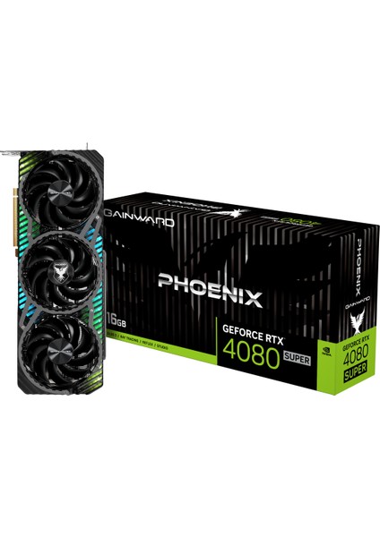 GAINWARD RTX 4080 SUPER PHOENIX 16GB GDDR6X 256 Bit RGB LED Nvidia Ekran Kartı