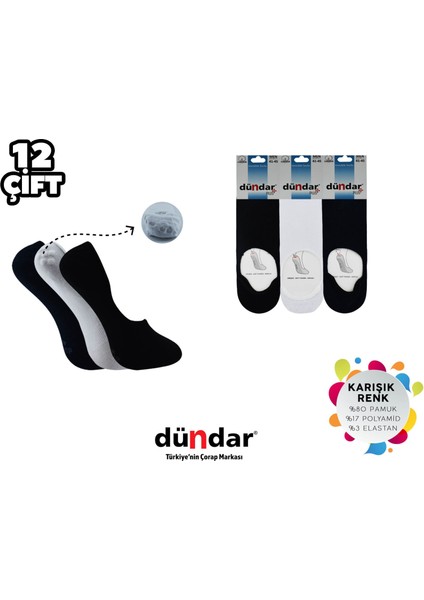 Dikişsiz Yıkamalı Kokulu Erkek Likralı Penye Babet 12'li