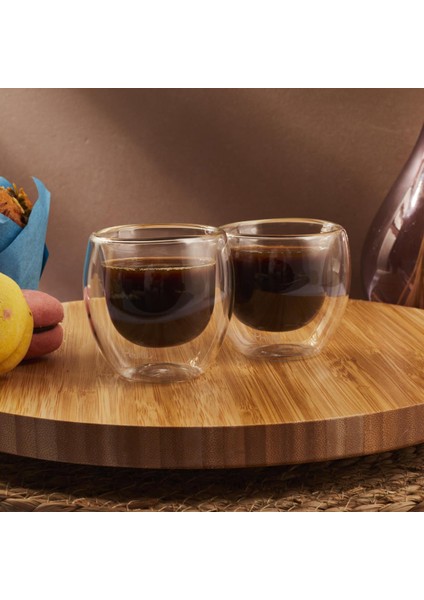 Double Wall 2’li Kupa Set 80 ml
