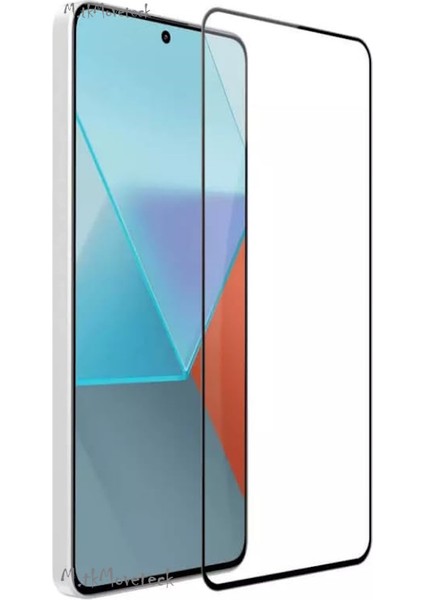 Xiaomi Poco X6 5g Uyumlu Tam Kaplar Seramik Esnek Ekran Koruyucu Kırılmaz Cam Antistatik