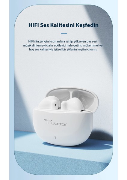 Moonstar 3.nesil Bluetooth Kulaklık 5.1 Enc