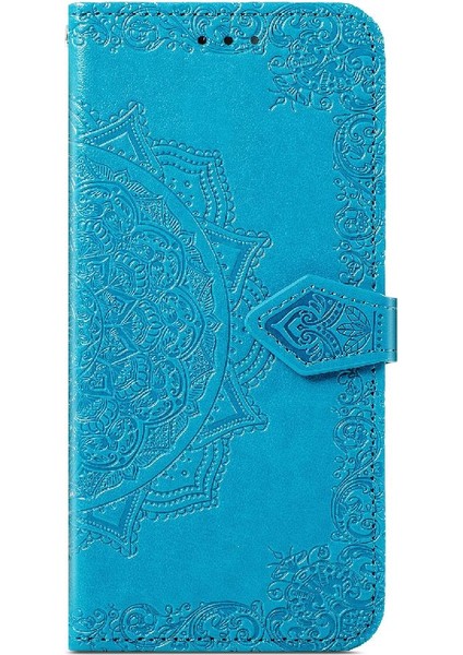 Samsung S21 Ultra Flip Kapak Için Zarif Desen Deri Kılıf (Yurt Dışından)