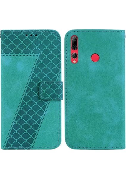 Huawei P Akıllı Artı 2019 Kart Yuvası Fonksiyonu Flip Folio Kapak Pu Kılıf (Yurt Dışından)