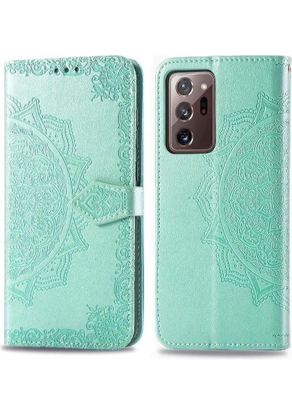 Samsung Not 20 Için Ultra Iş Deri Kapak Kılıf (Yurt Dışından)