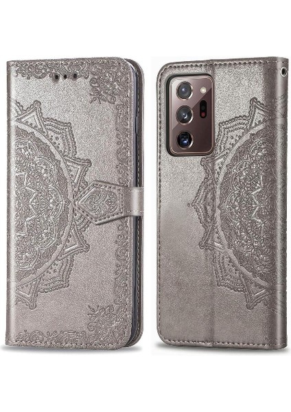 Samsung Not 20 Için Ultra Iş Deri Kapak Kılıf (Yurt Dışından)
