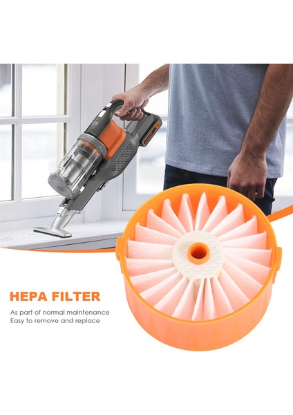 Black+Decker Powerseries Kablosuz Dikey Süpürge BSV2020G Için Hepa Filtresi (Yurt Dışından)