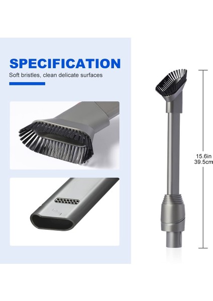 Dyson V15 V12 V11 V10 V8 Elektrikli Süpürge Için Uyumlu Aralık Temizleme Aracı (Yurt Dışından)